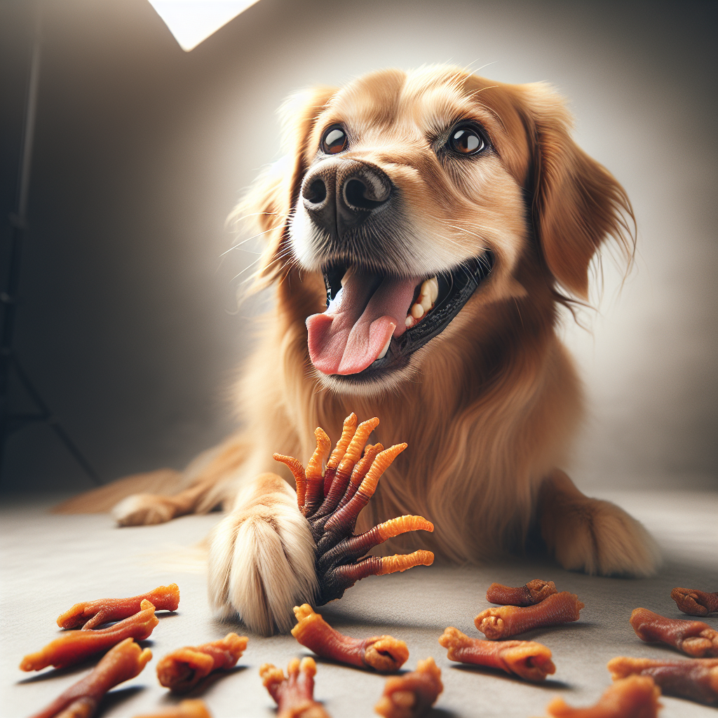 Beneficios de los Snacks de Patas de Pollo Deshidratadas para Perros